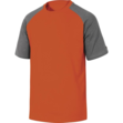 DELTA GENOA - dvobojna T-shirt majica kratki rukav, materijal 100% Jersey pamuk 180 g/m² sa mekanom obradom, okrugli ovratnik. (Može se nositi u kombinaciji sa kolekcijom MACH.) 
BOJA: Siva-Narančasta (NA SLICI), Crna-Siva, Royal plava-Tamnoplava
