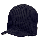 HA24 - Kapa Beanie sa šiltom savršena je za rad u hladnim vremenskim uvjetima. Fino pleteni akril zadržava toplinu i vrlo je ugodan za nošenje. Meki šilt spriječit će bljesak sunca u vašim očima u hladnim sunčanim danima. Srednja dužina šilta (5cm) idealna za korištenje u svim uvjetima. Dostupna u crnoj i teget plavoj boji.
