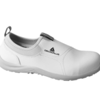 MIAMI S2 bijela izuzetno lagana, udobna i savitljiva sa zaštitnom kapicom. Gornjište: Mikrofibra/PU. Unutarnji uložak: na vađenje - Unutarnji sloj potplata poliester na materijalu EVA. Gornjište od mikrofibre, vodootporno, perivo u perilici rublja do 30°C, jednostavno održavanje. Potplat: jednostruko brizgan poliuretan, antistatic, schok apsorber u peti, SRC-otpornost na klizanje EN ISO 20345:2011, EN ISO 20344:2011 YouTube prezentacija - https://www.youtube.com/watch?v=7hWtLkmQ96c