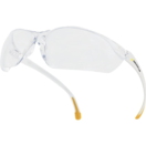 MEIA - novi model izuzetno laganih naočala u izvedbi 3 BOJE LEĆA za razlićite namjene. Leće od polikarbonata AS-UV400, integrirani polikarbonatni nosni držač, polikarbonatna krilca sa PVC završetcima otpornim na klizanje. DOSTUNE u 3 BOJE leća:
*CLEAR- na slici (prozirne leće) i *YELLOW (žute leće) EN166-1FT, EN170 UV 2C-1.2 
*SMOKE (zatamnjene leće) EN166-1FT, EN172:1994/A1:2000/A2:2001 UV5-3.1 zaštitni filtri protiv sunca za industrijsku upotrebu.