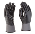 FULL CRNA - rukavice pletene skroz moćene u sloj glatkog NITRILA, mekane za dobar opip prilikom rada, EN388 4121